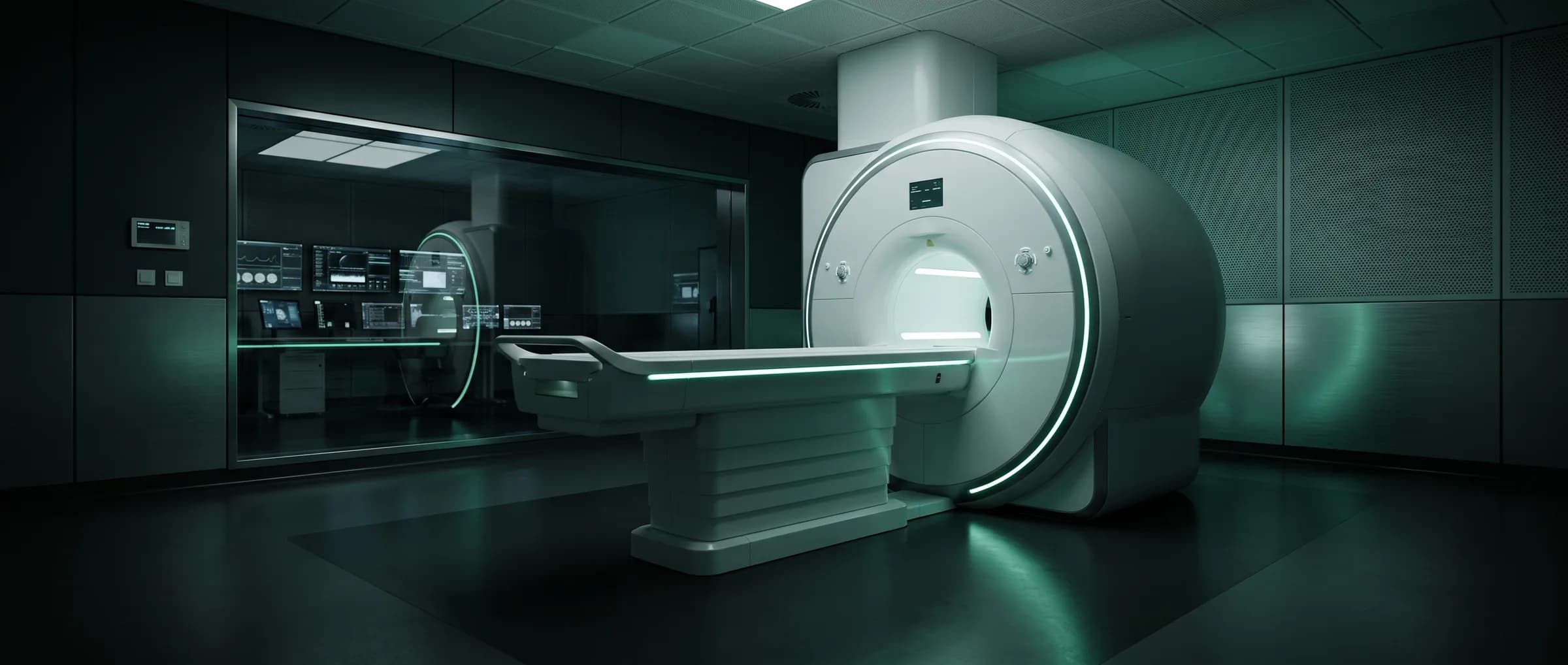 Modern MRI suite